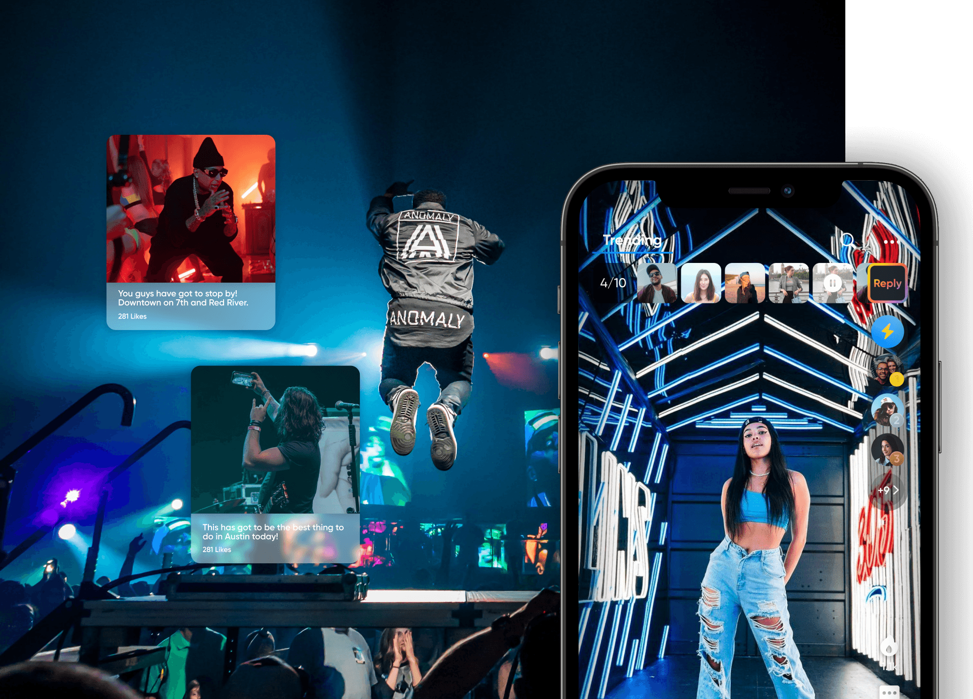 ibble features mockup